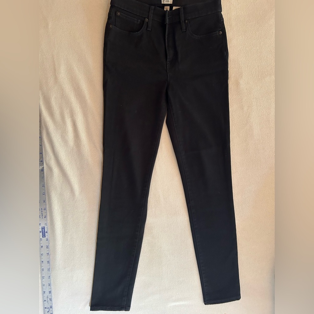 J. Crew Women's Classic Tall Black Skinny Jeans